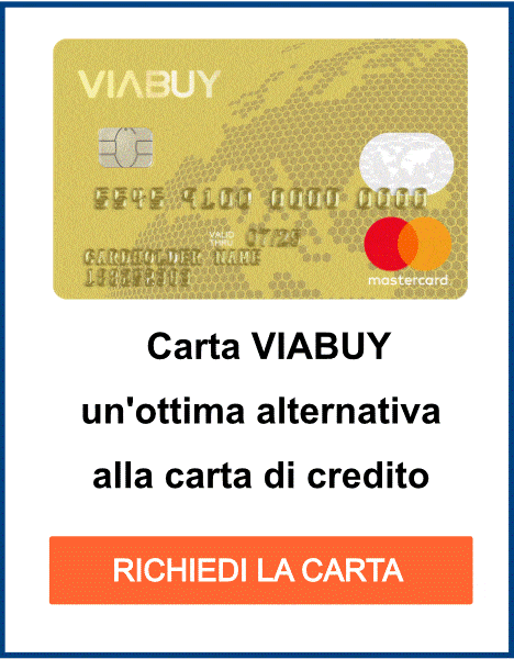 carta prepagata senza conto corrente VIABUY